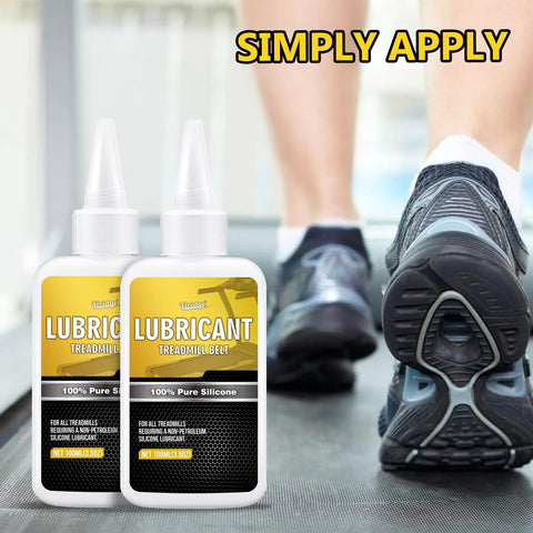 Silicone Treadmill Lube 7oz 200ml With Applicator Tubes For Belt And Gear Lubrication Non Toxic Odorless Premium Grade Suitable For Most Treadmills And Gym Equipment shown