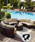 Outdoor Patio Furniture Clips Set Of 8 For Wicker Rattan Sofas And Chairs Heavy Duty Weatherproof Fasteners by poolside