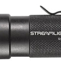 ProTac HPL USB Tactical Flashlight With 1000 Lumens, USB Rechargeable, Beast Mode Brightness, side view showing grip and button.