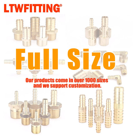 Nickel Brass 90 Degree Barb Elbow Hose Fitting Five Eighth Inch Inner Diameter One Quarter Inch Male NPT Thread 200 Piece