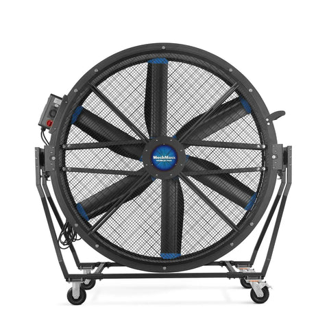 Heavy Duty Fifty Nine Inch Portable Industrial Floor Fan With Variable Speed Settings And Quick Tilt Rig For Warehouse Workshop Or Gym to blast out stale air