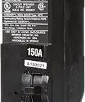 Beefy 150 Amp Double Pole Circuit Breaker Type QNR 120 240 Volt 10K AIC UL Listed Pro Grade for Load Centers