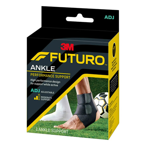 Performance Ankle Support With Adjustable Straps For Moderate Compression Arch Lift And Breathable Moisture Wicking Comfort To Help Soothe Stiff Sore Or Injured Ankles And Keep You Moving All Day