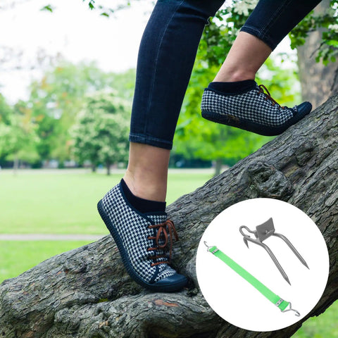 Tree Climbing Spikes Set For Boots With Sharp Steel For Secure Bark Grip Durable Climbing Gear For Fruit Picking And Outdoor Tree Work