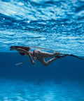 Underwater diver holding Spearfishing Pole Spear With Single Flopper Tip For Lionfish And General Hunts Replacement Tips