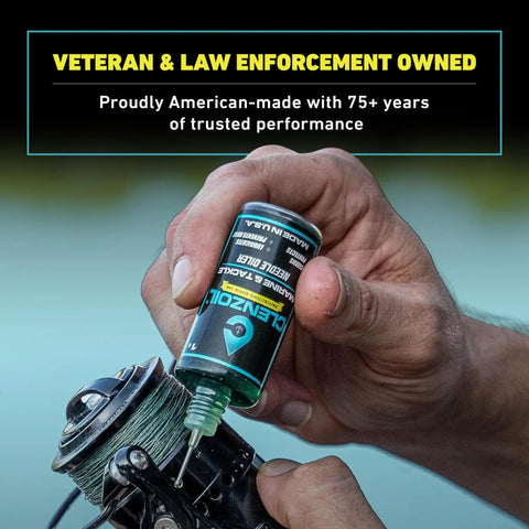 Applying Marine And Tackle Gear Oil Lubricant For Fishing Reels, Boat Motors, Downriggers And More With Precision Needle Oiler 1 Oz