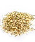 Hella Durable Copper Plated Tiny Hardware Nails 300 Pack Quarter Inch Gold Carbon Steel Fine Finish Hand Driven Craft Nails for woodworking