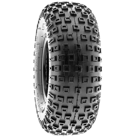 Pair Of 2 A011 XC Sport 145/70-6 ATV Go Kart Knobby Tubeless Tires 6 PR All Terrain Off Road Performance For Mud Sand Rocks