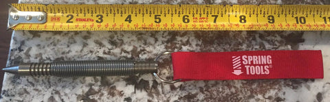 Heavy Duty Hammerless Window Punch For Fire Rescue And Emergency Response With Attachment Lanyard 6 inch spring-loaded device.