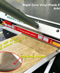 Eight Point Eight Inch Pro Vinyl Floor Cutter That Cuts All Vinyl Types From LVP To SPC And More With A Moveable Blade in action