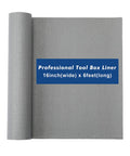 Heavy Duty Tool Box Liner And Drawer Liner With Grippy Non Slip Foam for Scratch Protection, gray roll, 16x6 size shown
