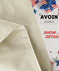 Close-up of weather resistant polyester fabric for Patriotic USA Flag Paw Print Garden Flag 12x18 Double Sided Outdoor Welcome Banner