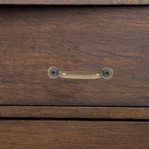 Rustic Bronze Cabinet Drawer Pulls 6 Pack Vintage Iron Wardrobe Handles For Kitchen Cupboard Hardware on wooden surface