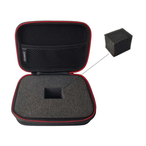 Rock Solid Eva Hard Case With Custom Foam Liner For Cameras And Drones Shockproof Rigid Protector Open case showing foam liner and storage.