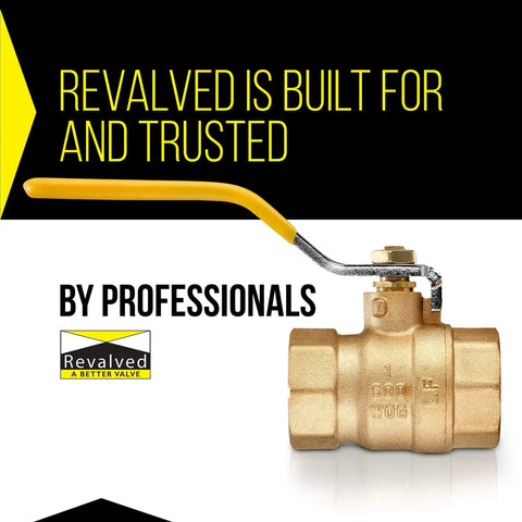 Full Port Three Quarter Inch Brass Ball Valve With Lead Free Brass, Female NPT Connection, Chrome Plated Ball, 90 Degree Safety Grip Handle