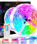 65.6Ft Led Light Strip With Music Sync, App Control And Remote, 5050 RGB Color Changing LED Lights for home decor
