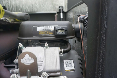 Vibration Activated Hour Meter For Compressors And Motors, No Fuss Wireless Waterproof Maintenance Tracker With Easy Peel And Stick Installation For Trailers, PTOs, Diesel Equipment And Other Hard To Wire Gear on compressor