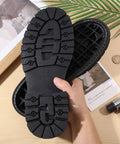 Non Slip Rubber Sole Replacement For Shoes 1 Pair Black Full Outsole Protector With Non Skid Grip Durable Repair Soles