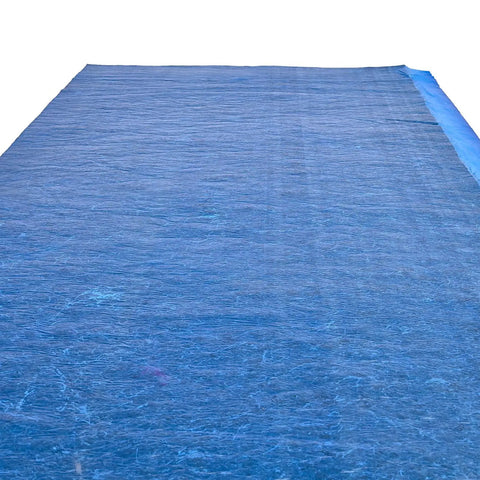 Heavy Duty Floor Underlayment Roll 3 Mm Thick Laminate Flooring Padding With Vapor Barrier laid out flat, showcasing 3mm thickness.