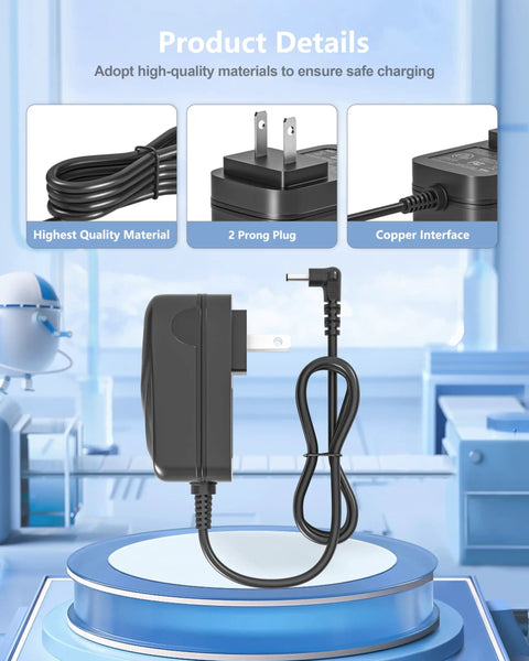 Reliable 12V 2A Laptop Charger With No Sweat Setup And Dead Reliable Performance For Gateway Gwtc116 And Gwtn133 Models featuring a 2 prong plug and copper interface.