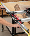 Using Slab Flattening Mill Pro Extended With EZ Drive Router Sled For Precision Leveling Of Live Edge Slabs And Large Panels Over 11 Feet Long