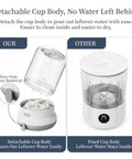 Total Game Changer Mini Washing Machine For Underwear And Delicates Rechargeable Cordless Travel Cup comparing detachable and fixed cup bodies.
