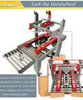 Crush Your Shipping Rush Like A Boss With This Smooth Auto Carton Sealer Machine For Quick Box Taping lightweight adjustable head for accurate carton sealing.