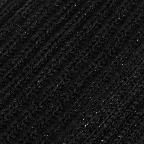 Close-up of Tough As Nails Cut Resistant Arm Sleeves For Gardening And Welding heavy-duty black fabric showing its texture.