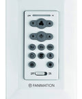 TW206 Six Speed DC Motor Wall Control Reversing For Ceiling Fans White Finish