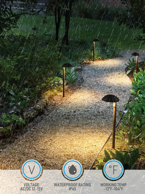 Low Voltage LED Pathway Lights That Really Light Up Walkways And Driveways 5W 12V 400LM IP65 Waterproof Garden Path