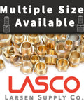 Heavy Duty Brass 5/8 Inch Female Flare By 15/16 Inch Male Flare Adapter For Gas Oil Air Lines Hookup Not For Drinking Water Use Durable Connector For LP Gas And Natural Gas, brass fittings