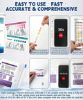 All In One Water Test Kit For Home Use With 20 Tests And 123 Strips, DIY Friendly Water Quality Checker with step-by-step instructions