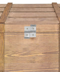 Wooden crate with Built Tough Iron Double Swing Door Hinges With Spring Loaded Mechanism For High Traffic And Everyday Use 4 Pack