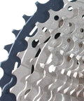 11-Speed Cassette Sprocket 11-42 For Trail And Recreational Bikes, Aluminum Lightweight, Clip-On Mount, Black And Silver Finish