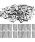 Portable Metal Banding Clips And Heavy Duty Strapping Buckle Kit For Industrial Packaging And Shipping, 1kg Steel Clamps
