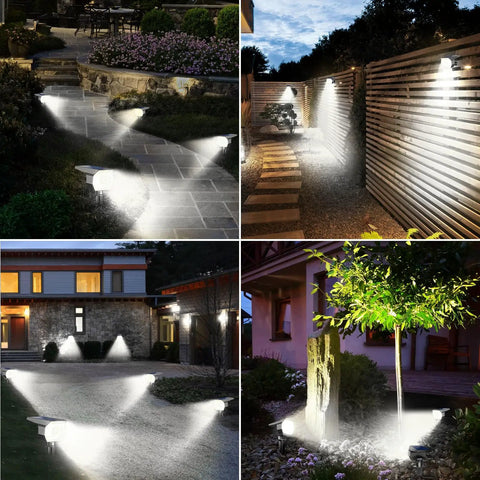 Tank Built Solar Spot Lights Outdoor Waterproof Three Mode COB LED Landscape Lighting For Yards And Pathways Zero Wire Drama All Season Weatherproof Housing That Stays Rock Solid And Shines Bright As Day Every Night