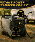 Campground Certified 30 Amp Generator Adapter Nema L5-30P Locking Male To Tt-30R Female Rv Power Converter For Travel Trailers Dry Camping Boondocking 125Volt 3750W Yellow on generator.