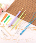 13 Piece Quick Turn Fabric Set For Sewing And Crafting, Multi Functional Fabric Tube Turner Tool Kit with turners and rods