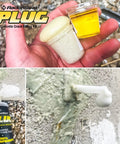 Foundation Crack Repair Kit With Polyurethane Injection Foam For Leaking Basement Walls 10 Foot Expands To Seal Water Leaks