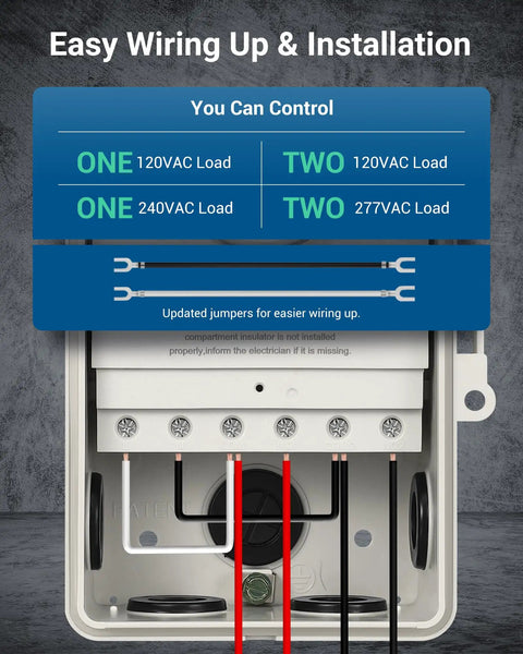 Digital Pool Pump Timer With No Sweat Weekly Scheduling And Five Versatile Modes Rock Solid 40 Amp Protection For Heavy Duty 2HP Equipment quick install wiring diagram view