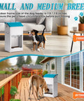 Top Notch Galvanized Gravity Auto Dog Feeder With 15 Lb Size And Rust Resistant Stainless Steel Shovel for small and medium breeds indoors and outdoors.