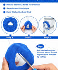 24 Pack Full Face Mask Liners For Comfy Comfort And Leak Prevention Reusable Soft Cushions That Cut Air Leaks And Blisters