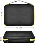 Cable Tester Gear Case For Scout Pro 3 Tracer Probe And Wire Stripper Accessories Compatible With VDV501 851 dimensions shown