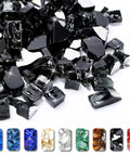 Onyx Black Fire Glass Rocks Half Inch High Luster Reflective Tempered Glass For Fire Pits And Fireplaces Indoors Or Outdoors Safe