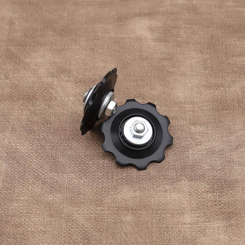 4X 10T Bicycle Gear Mech Pulley Jockey Wheel Kit Universal For 5,6,7,8 Speed Derailleur with bolt and dust cover