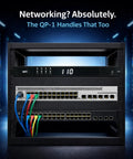 Built Like A Tank 1U Rackmount Power Sequencer And Conditioner With Eight Universal AC Outlets Rock Solid Surge Guard 3000 Watt Load plug and play design for networking equipment.