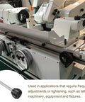 20 Pack M4 40Mm Knurled Knobs Thumb Screws For Quick Adjustments, shown with machinery setup for tightening and quick changes