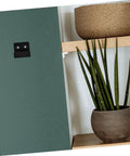 Modern Minimalist Tile Holder Brackets With Quick Install Hooks And Mounting Plates For No Fuss Easy Wall Mounting Flexible Movable Buckle Design For Auto Adjustments Perfect For Tiles Shelves Or Hangers In Kitchen Or Bath installed on wall