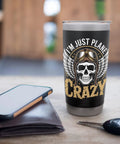 Insulated Stainless Steel Tumbler For Aviation Lovers Flight Deck Vibe Drinkware Cup Perfect For Pilots And Glider Fans