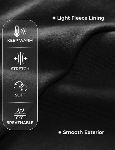 Cozy Womens Fleece Full Zip Hoodie With Thumb Holes Black Hip Length Go To Casual Sweatshirt Jacket fabric details